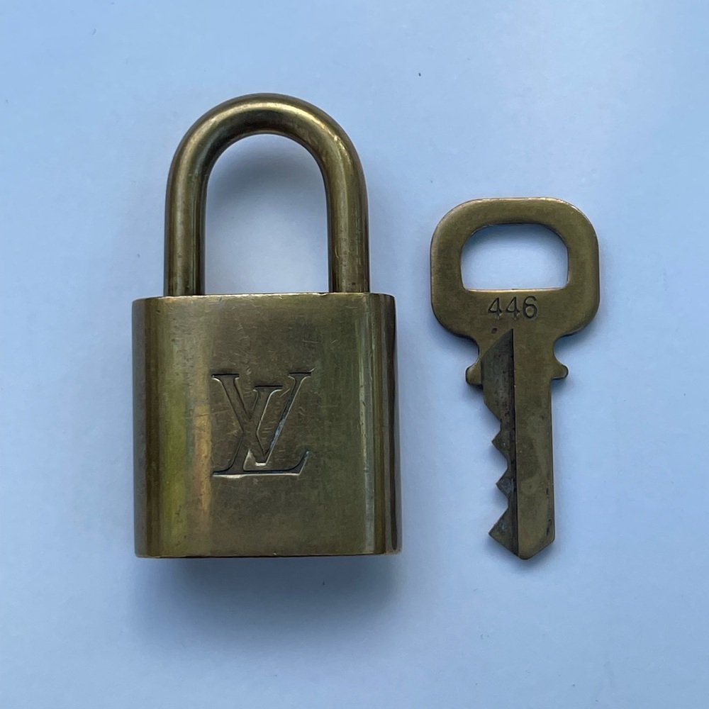 Louis Vuitton Padlock and Key Set #446